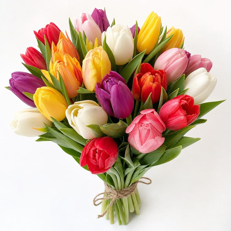 Summer gathered bunch